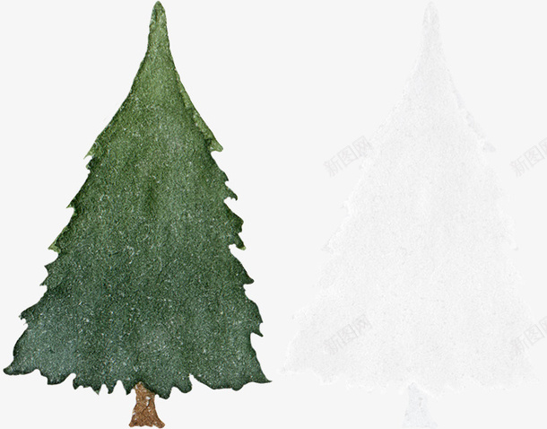 水彩杉树插画库png免抠素材_88icon https://88icon.com 手绘杉树插画素材库 杉树 杉树插画素材库 水彩插画 水彩插画素材库 水彩杉树素材库 白色杉树插画素材库