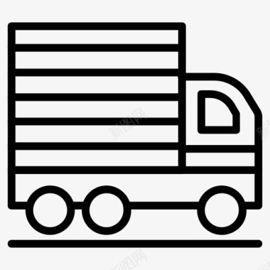 工具箱工程车送货车图标图标