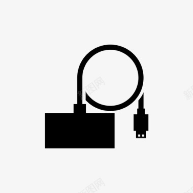 安全员C类加密狗电缆数据图标图标