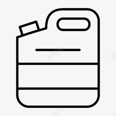 易拉罐易拉罐容器油图标图标