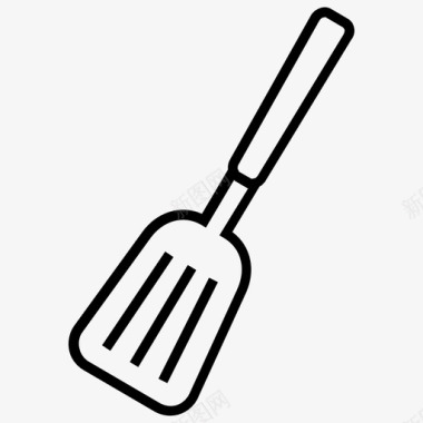 厨房用具采购产品抹刀厨房设备厨房用品图标图标