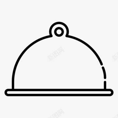 烘焙logo托盘菜烹饪餐厅图标图标