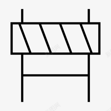 跨越障碍障碍物交通屏障图标图标