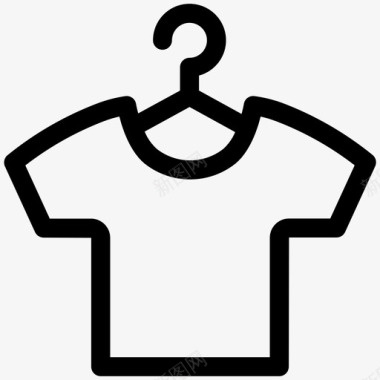 衬衫购买衬衫挂在衣架上的衬衫图标图标