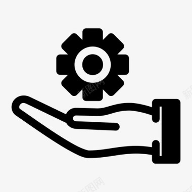 优化生产力安全图标图标