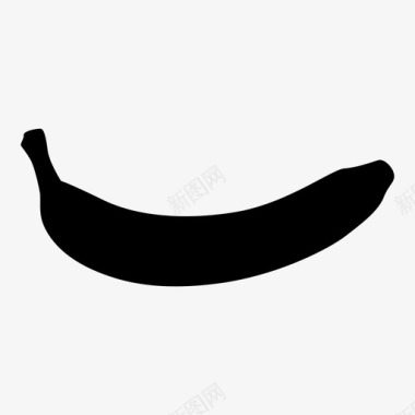 香蕉水果味图标图标