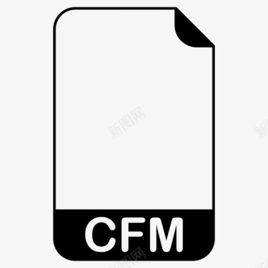 cfm文件coldfusion标记文件文件扩展名图标图标