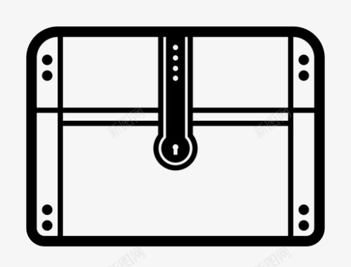 掌上金库金库没药关闭基督教图标容器图标