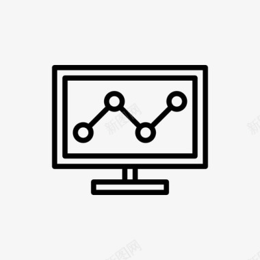 市场截图分析财务市场营销图标图标