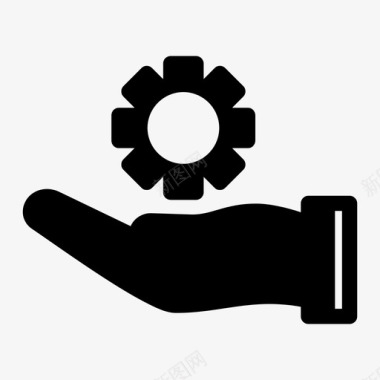 优化生产力安全图标图标