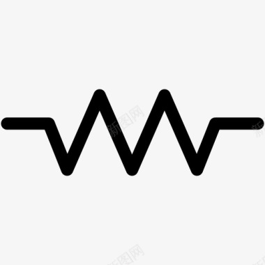 斜杠符号电阻电阻符号电子符号概述图标图标