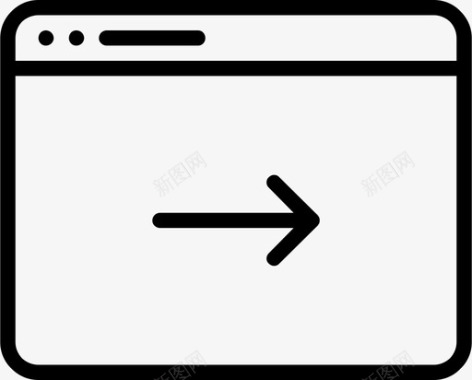 网站运营浏览器下一页网站图标图标