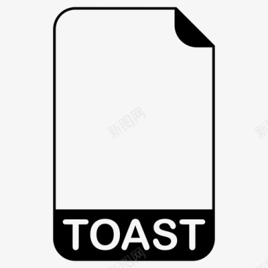 PDF文件格式toast文件文件扩展名文件格式图标图标