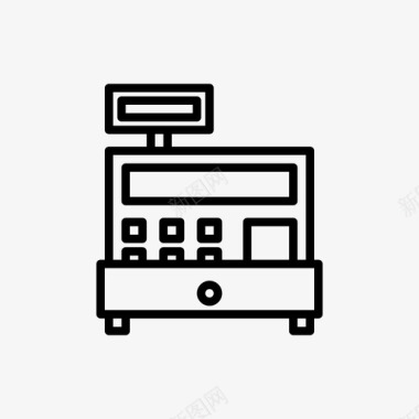 财务台账收银机财务财务1图标图标