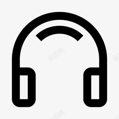 电子产品耳机音频音乐图标图标