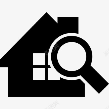 房产logo找房子房产图标图标