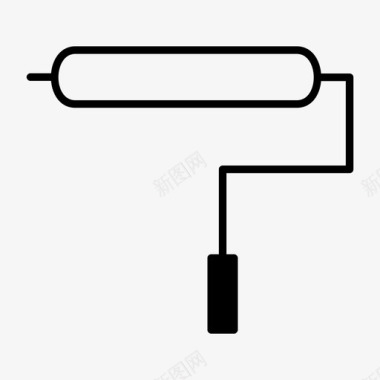 文艺家具油漆工具家庭修理改进图标图标