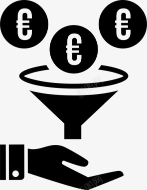 梦想基金省钱基金增长图标图标