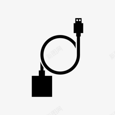 安全员C类加密狗电缆数据图标图标