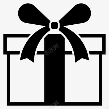 礼品礼物促销图标图标