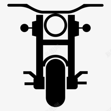 摩托车哈雷戴维森交通工具图标图标