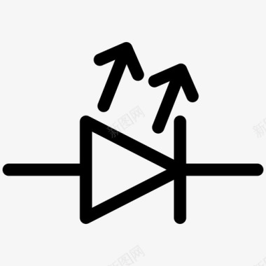 发光二极管发光二极管电子符号概述图标图标
