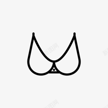 矢量俯卧撑采购产品胸罩衣服俯卧撑胸罩图标图标