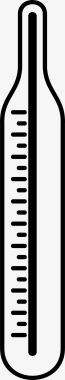 医用棉签温度计数字温度计医用温度计图标图标