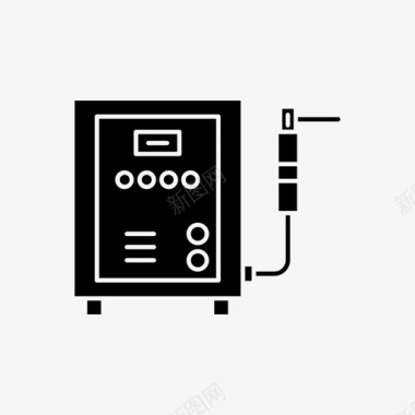 电焊建筑火焰图标图标