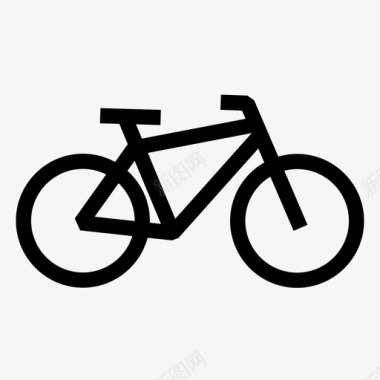 自行车骑自行车西北太平洋图标图标