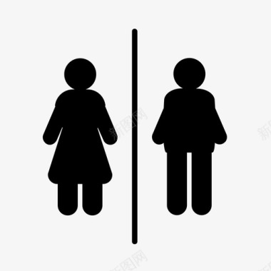 男卫生间女厕所男厕所图标图标