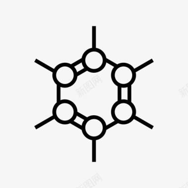 苯苯生物碳图标图标