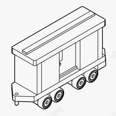 玩具乐器火车蒸汽机玩具火车图标图标