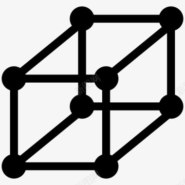 结晶学立方体立方图标图标