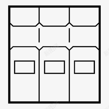 开关柜电器设备图标图标