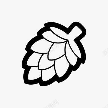 啤酒啤酒花酿酒厂工艺图标图标