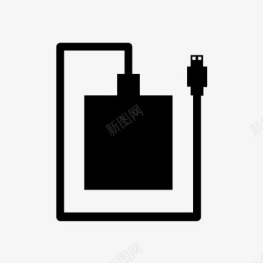 安全员C类加密狗电缆数据图标图标