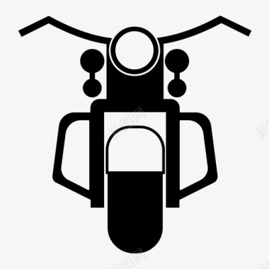 摩托车哈雷戴维森交通工具图标图标