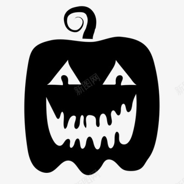 jackolanternjacko灯笼雕刻图标图标