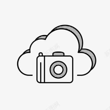 云纹照相机设备数码图标图标
