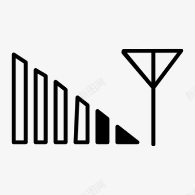 电话接收器连接信号连接网络图标图标
