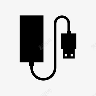 安全员C类加密狗电缆数据图标图标