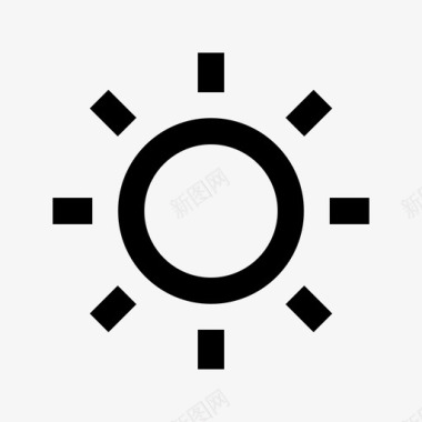 亮度阳光界面元素webgrid图标图标