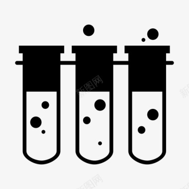 学校实验实验室化学医学图标图标