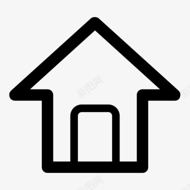 房子房子建筑物家图标图标