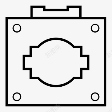 测量体重测量变压器电气设备图标图标
