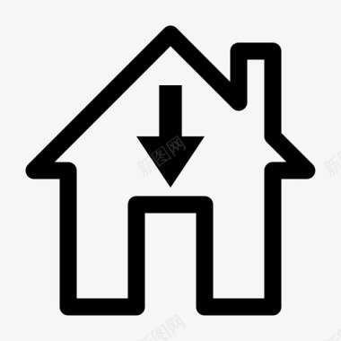 买房租房进房子租房子开始图标图标