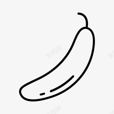 水果矢量香蕉食品水果图标图标