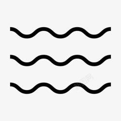 河浪水河海图标高清图片