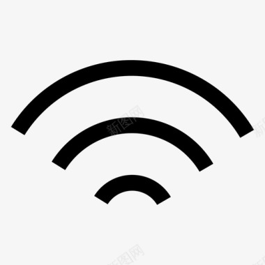 WiFi标志wifi图标图标